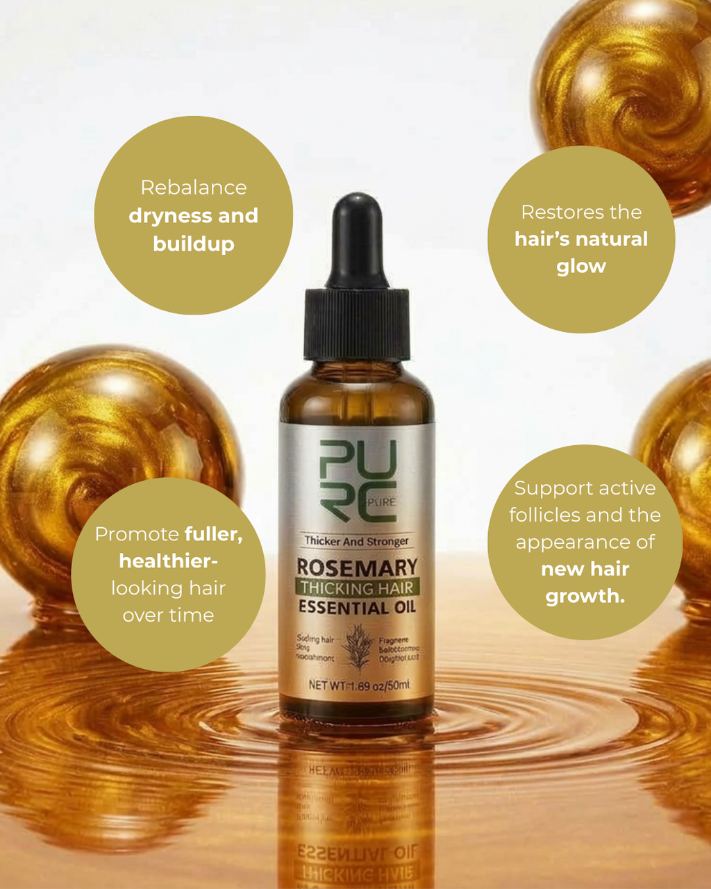 Rosemary & Ginger Scalp Oil