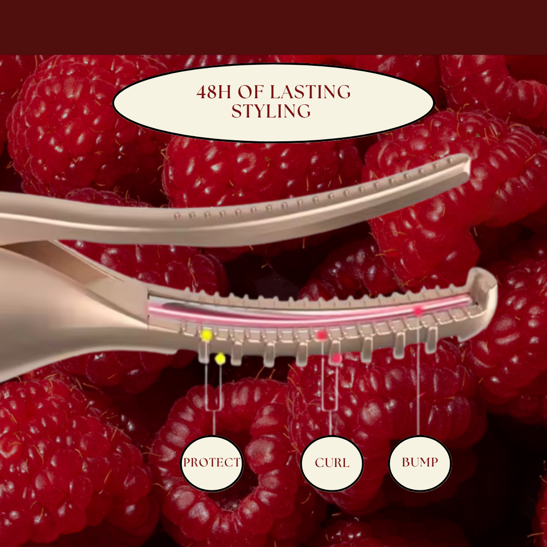 2-in-1 Heated Lash Curler & Brow Shaper – No Pull, No Breakage