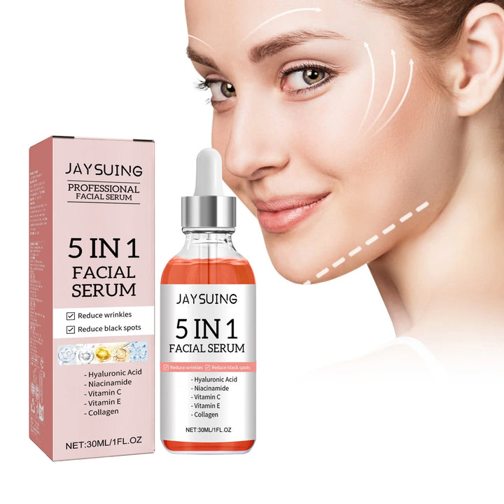 5-in-1 Vitamin C & Hyaluronic Acid Face Serum