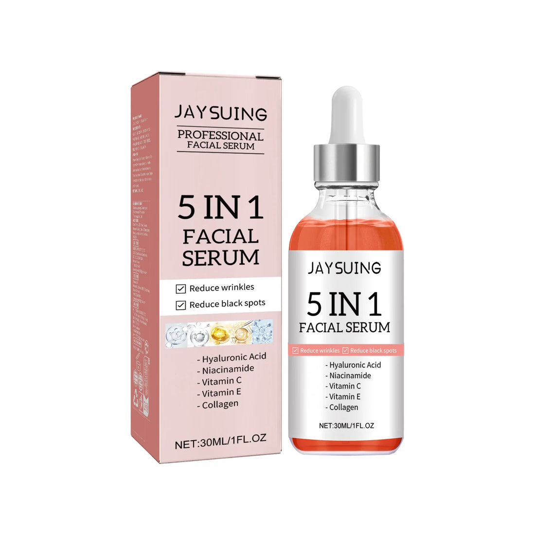 5-in-1 Vitamin C & Hyaluronic Acid Face Serum