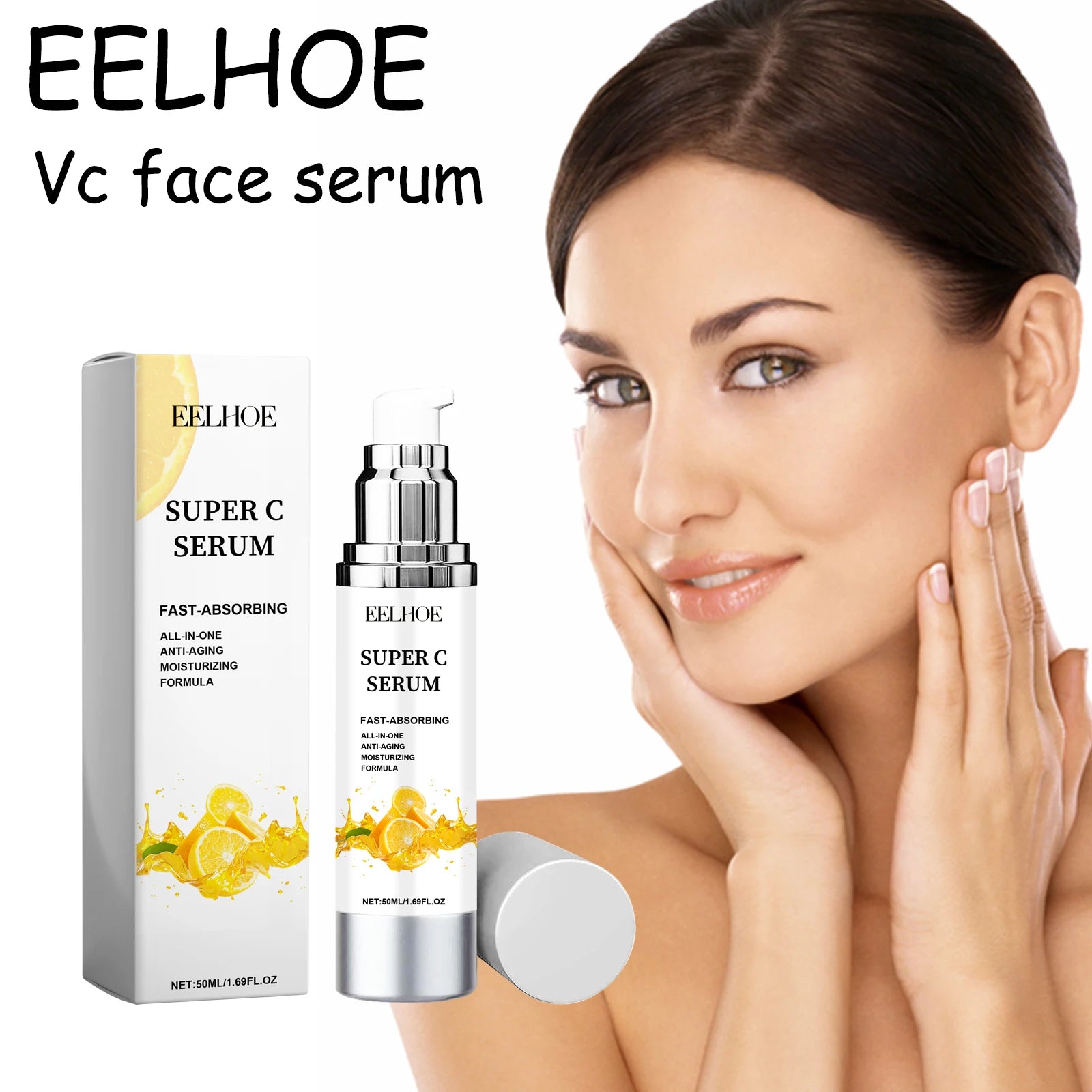 EELHOE Vitamin C Face Serum – Hydrating, Brightening & Firming