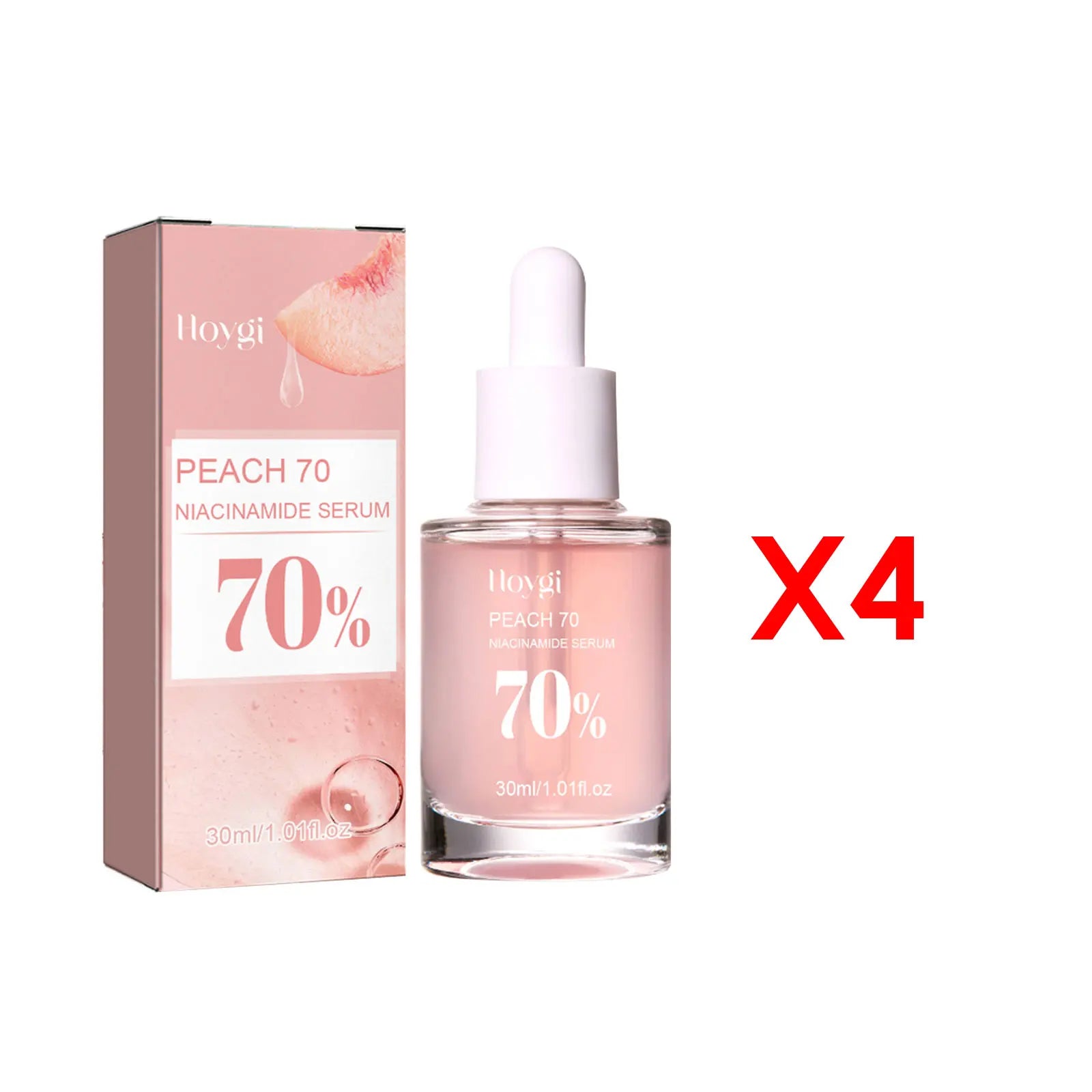 Hoygi Peach 70% Niacinamide Brightening & Hydrating Essence – 30ml