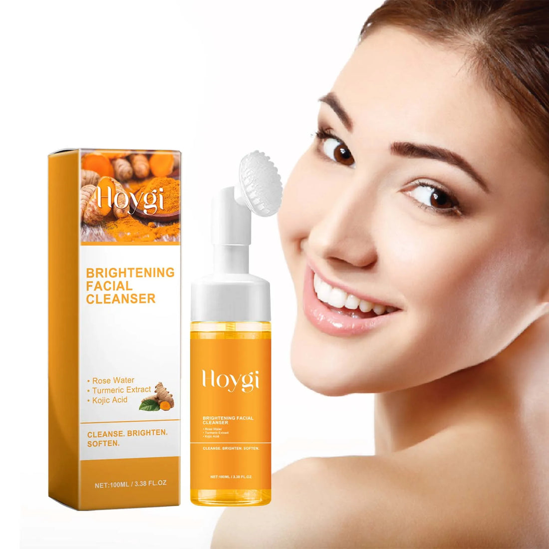 Hoygi Turmeric Cleansing Milk – Deep Cleanse & Brighten Skin