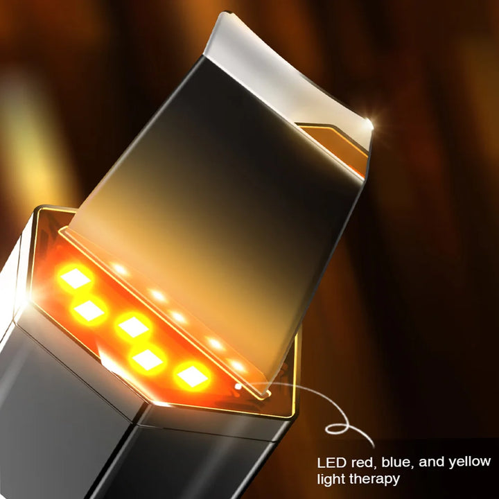 2-in-1 Ultrasonic Face Massager & Skin Scrubber