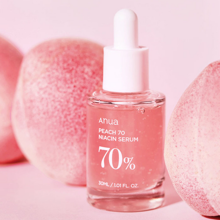 Hoygi Peach 70% Niacinamide Brightening & Hydrating Essence – 30ml
