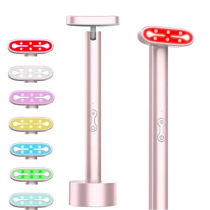 Shortened Title: 7-Color LED Facial Lifting & Rejuvenation Wand