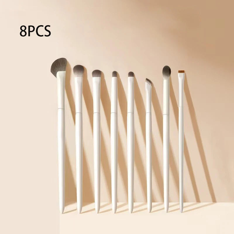 Natural Eye Makeup Brush Set – 5/8/10 Pcs