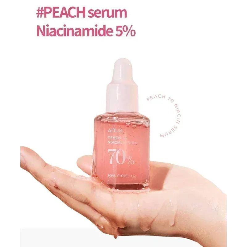 Anua Peach 70 Niacinamide Serum – Moisturizing & Skin Improving