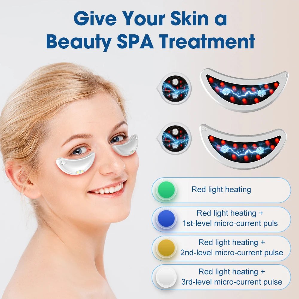 EMS Pulse Eye & Face Massager – Anti-Aging Skin Care Device