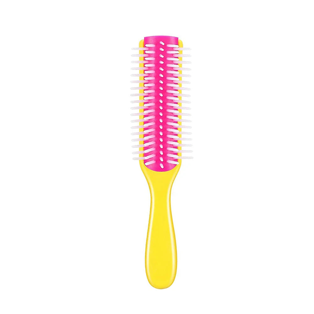 9-Row Detangling Hair Brush – Scalp Massager & Hair Comb