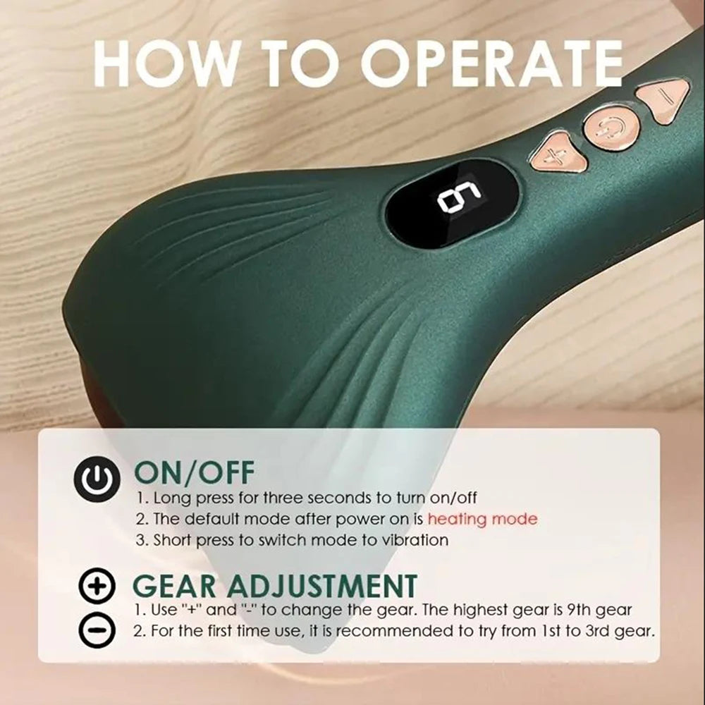 Electric Gua Sha Facial & Eye Massager