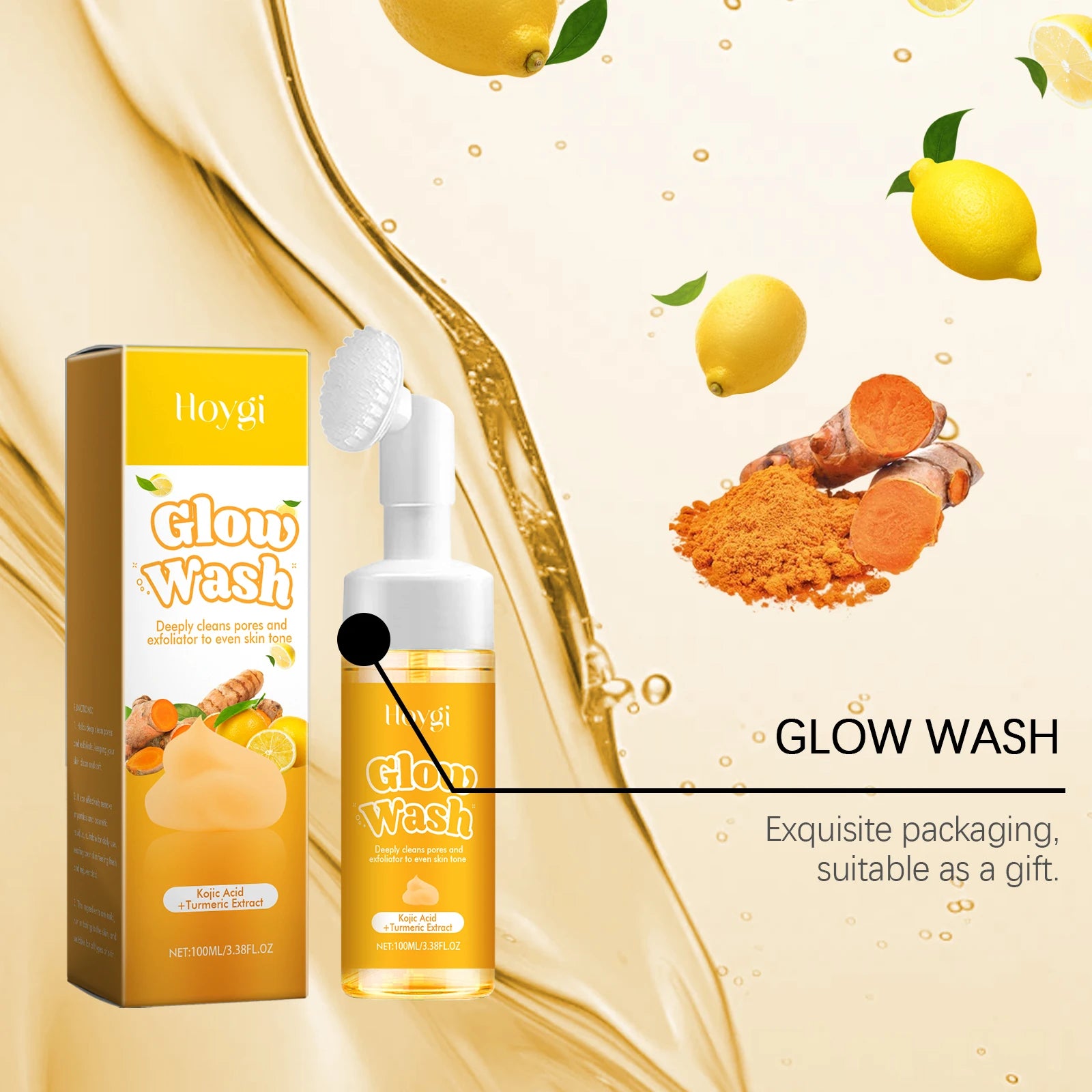 Hoygi Turmeric Facial Cleanser – All Skin Types