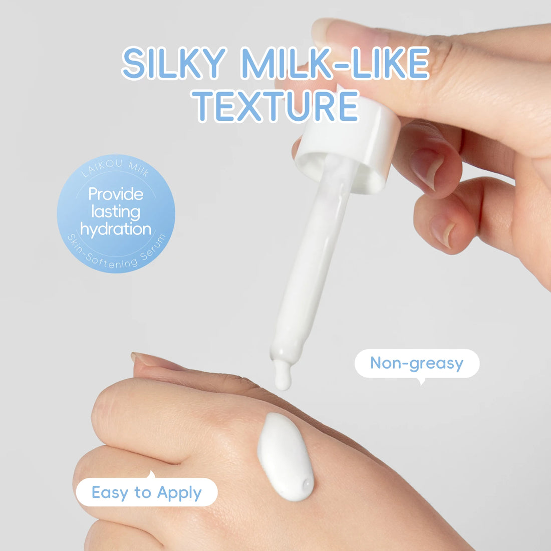 LAIKOU Milk Skincare Travel Set – Hydration & Brightening