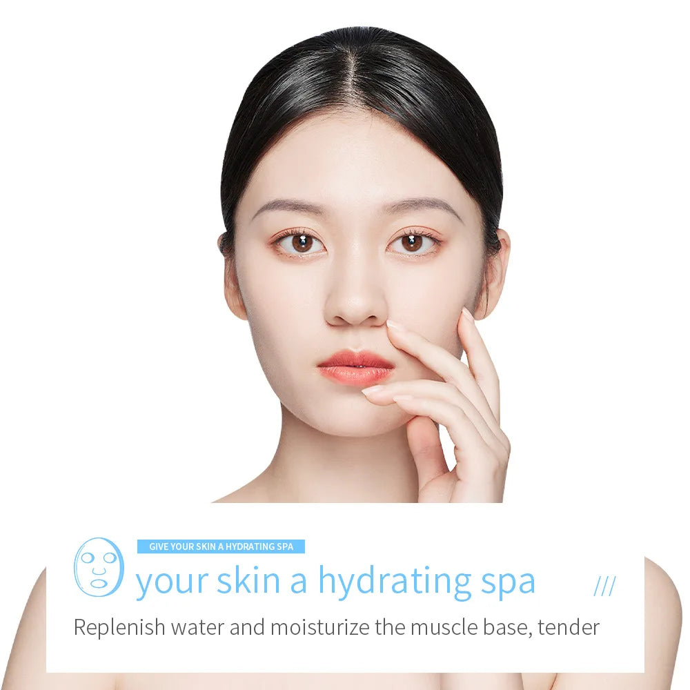 BIOAQUA Centella Collagen Face Mask – Hydrating & Brightening 20PCS
