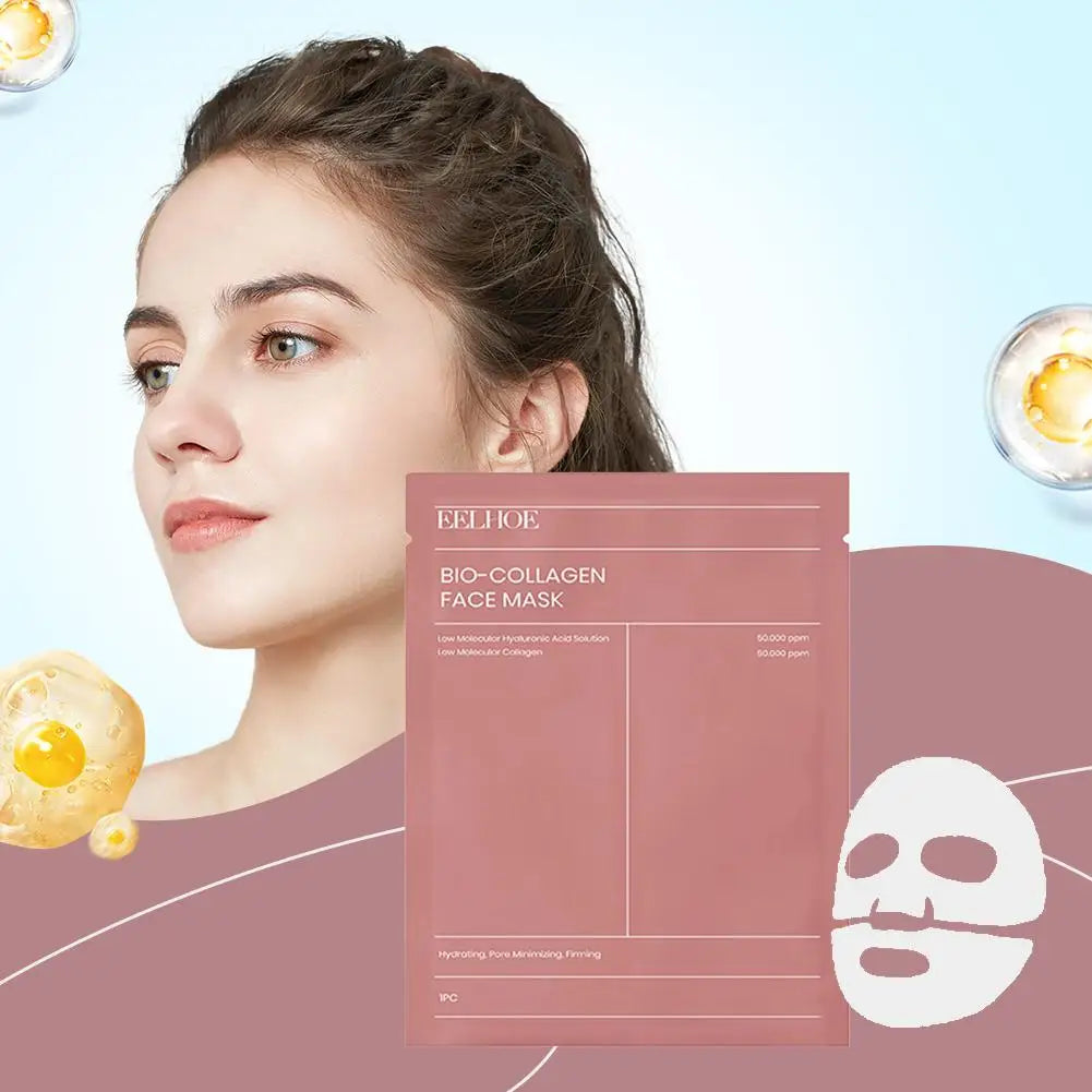 Bio Collagen Face Mask – Hydrating, Firming & Brightening Skin Care