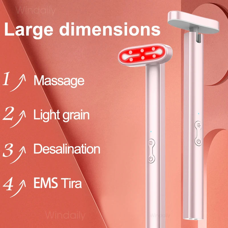 Shortened Title: 7-Color LED Facial Lifting & Rejuvenation Wand