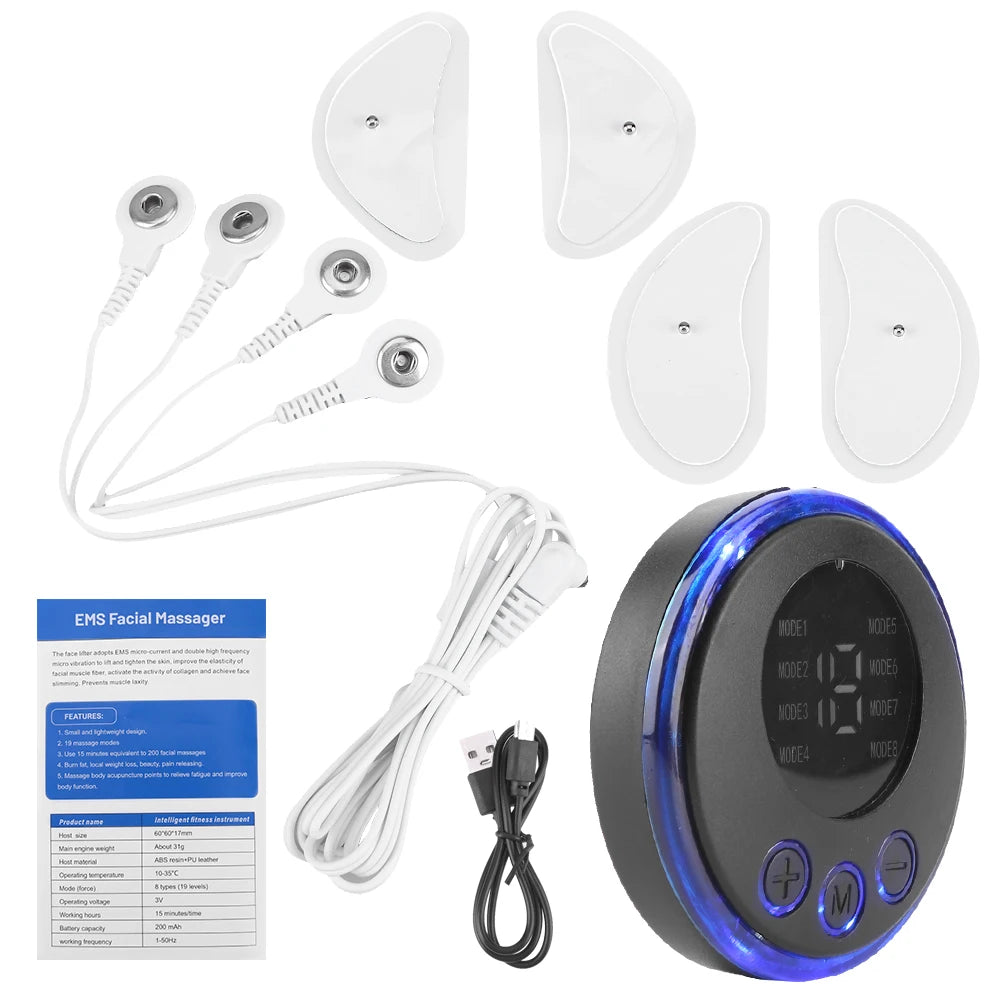 EMS Facial Massager – Anti-Wrinkle & Face Tightening Tool