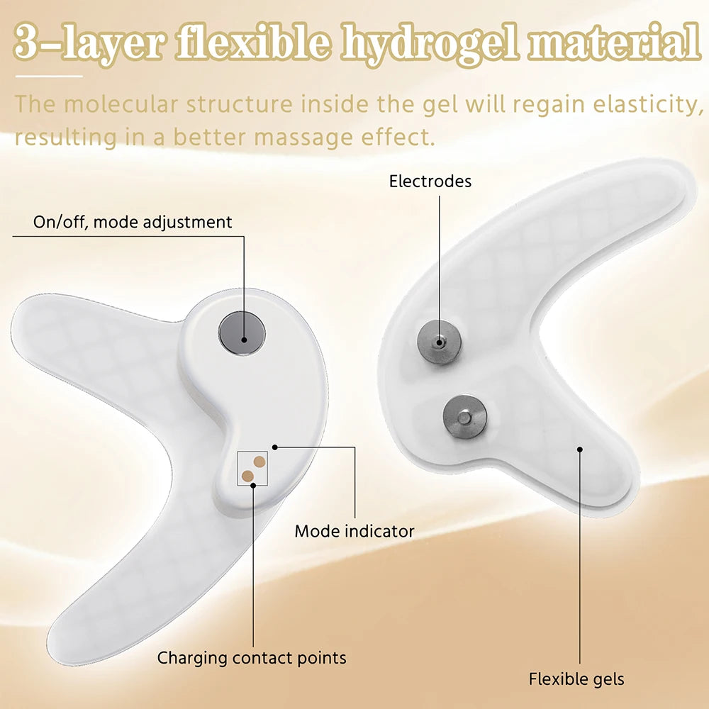 Microcurrent Eye Massager with Red Light Therapy – Eye Reviver