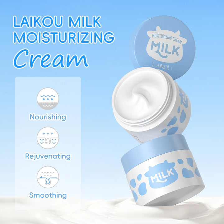 LAIKOU Milk Skincare Travel Set – Hydration & Brightening