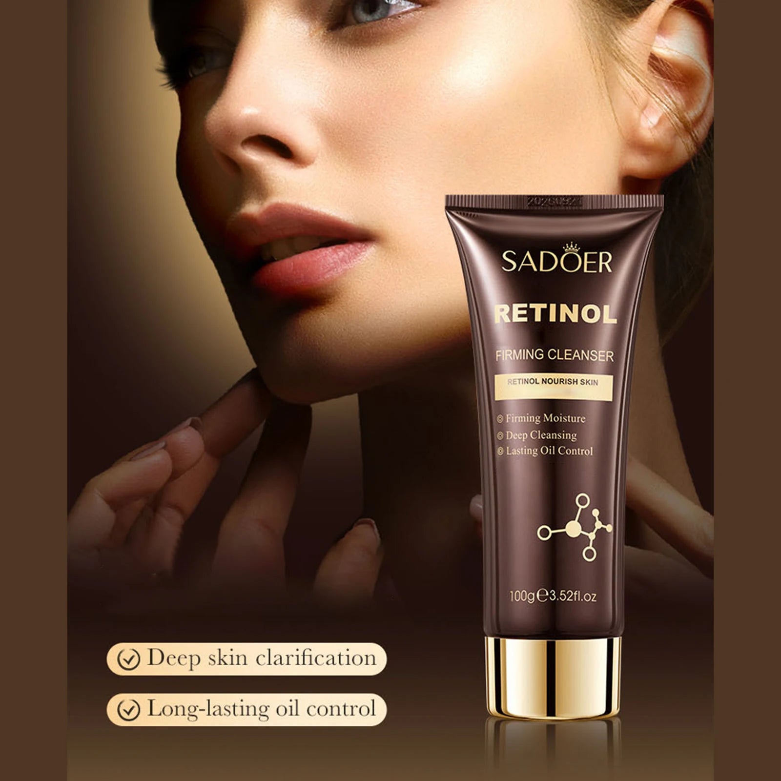 Retinol 6-in-1 Complete Skin Care Set – Cleanser, Serum, Cream, Eye Cream, Toner & Lotio