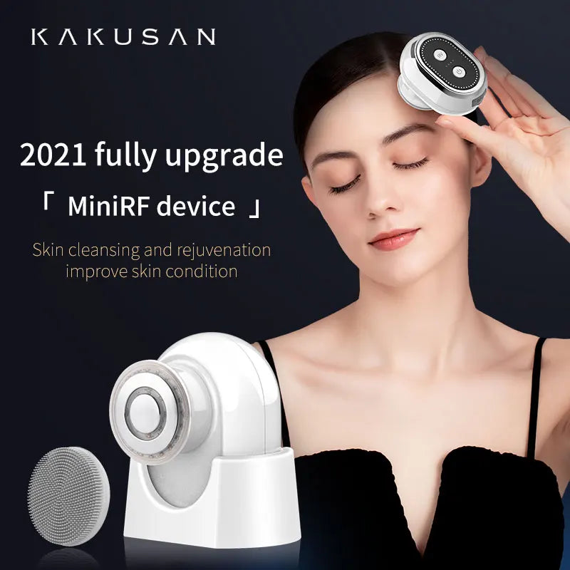 KAKUSAN RF 1MHz Mini Vibration Face Cleaning & Uplifting Device