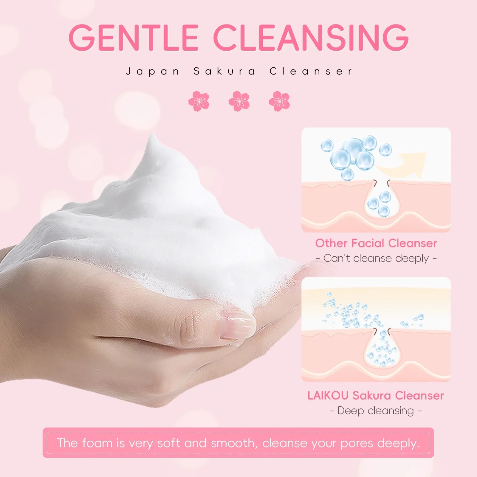 Sakura Gentle Face Cleanser – 50ml
