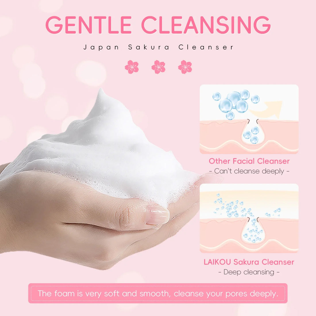 Sakura Gentle Face Cleanser – 50ml