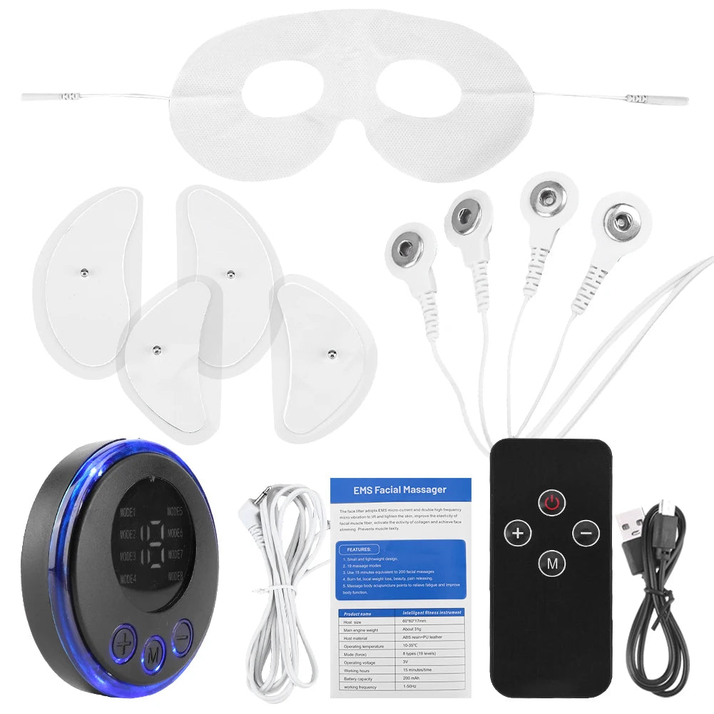 EMS Facial Massager – Anti-Wrinkle & Face Tightening Tool