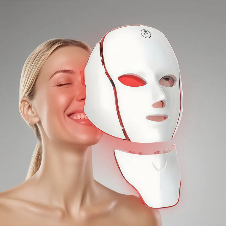 7-Color Rechargeable LED Face Mask – Anti-Aging & Skin Tightening