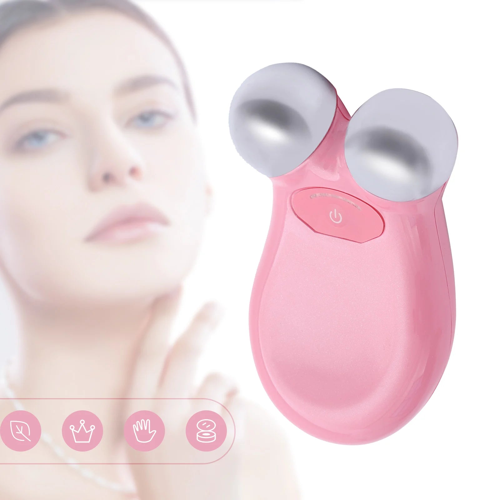 Microcurrent Facial Massager – 5-Level Face Lift & Skin Rejuvenation