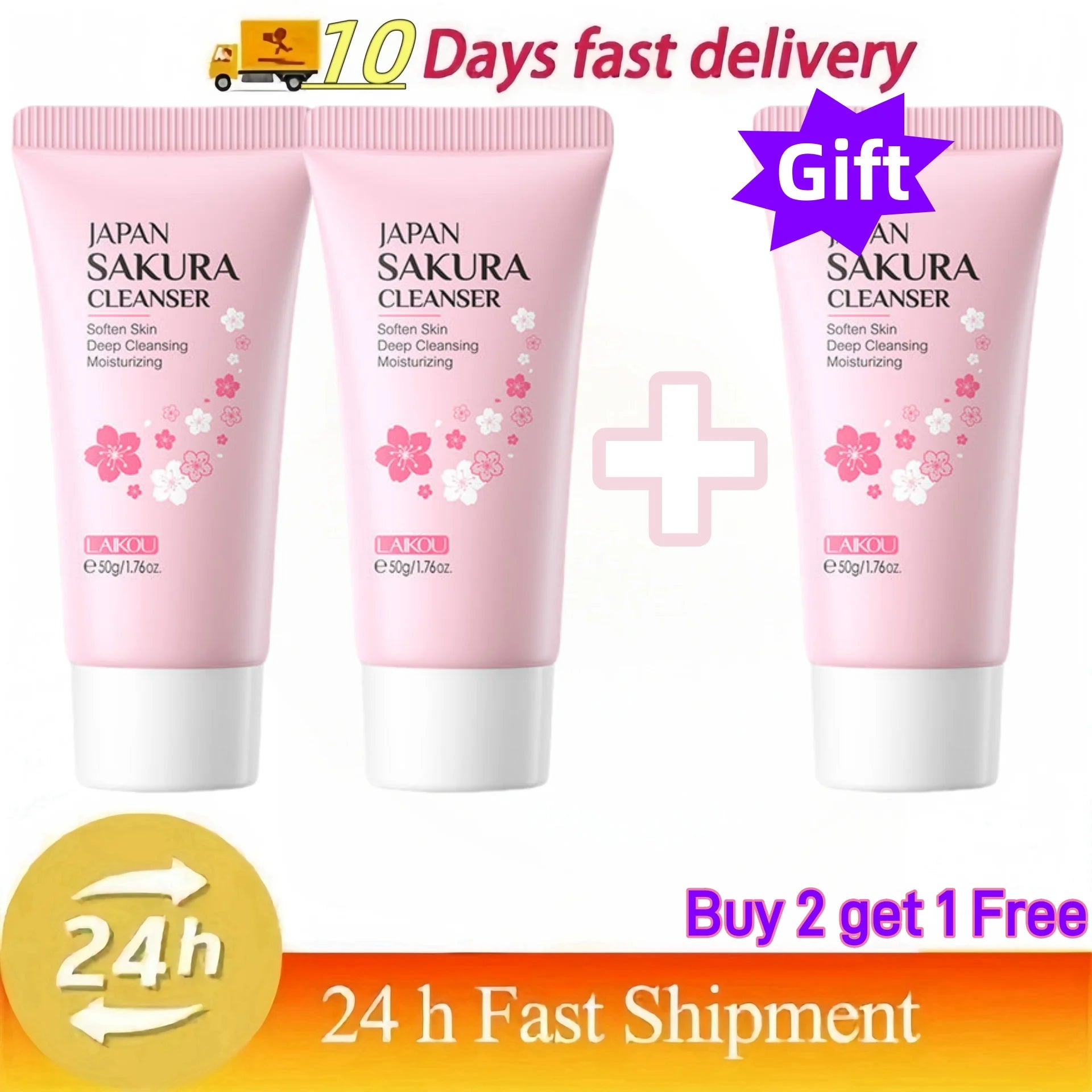 Sakura Gentle Face Cleanser – 50ml