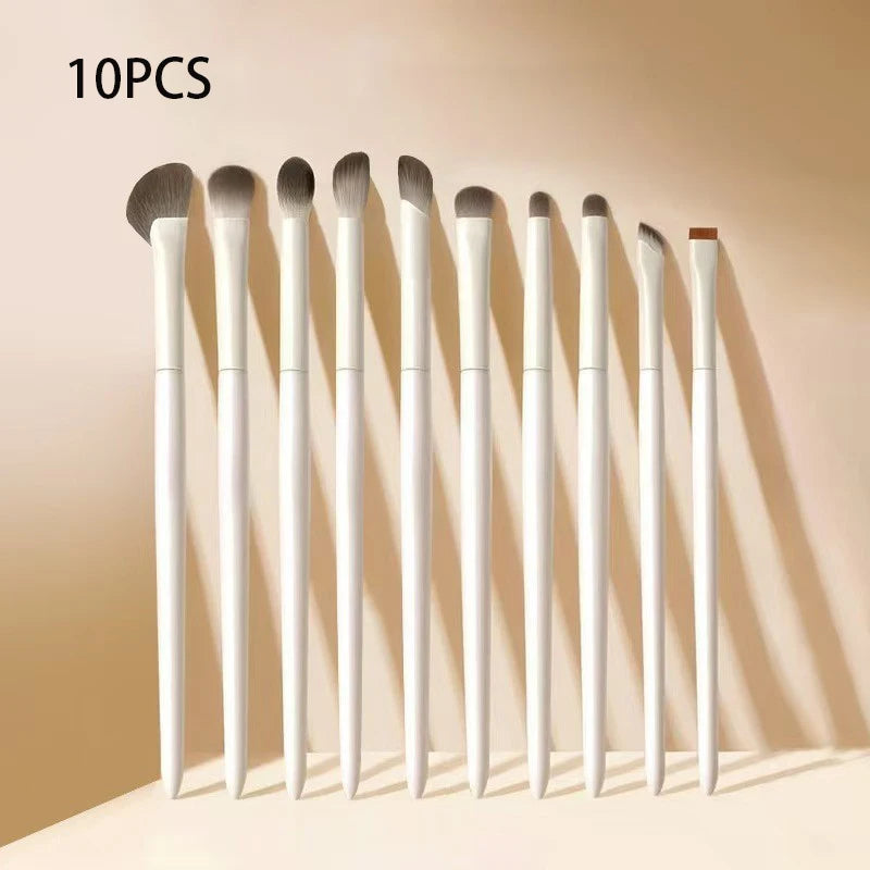 Natural Eye Makeup Brush Set – 5/8/10 Pcs