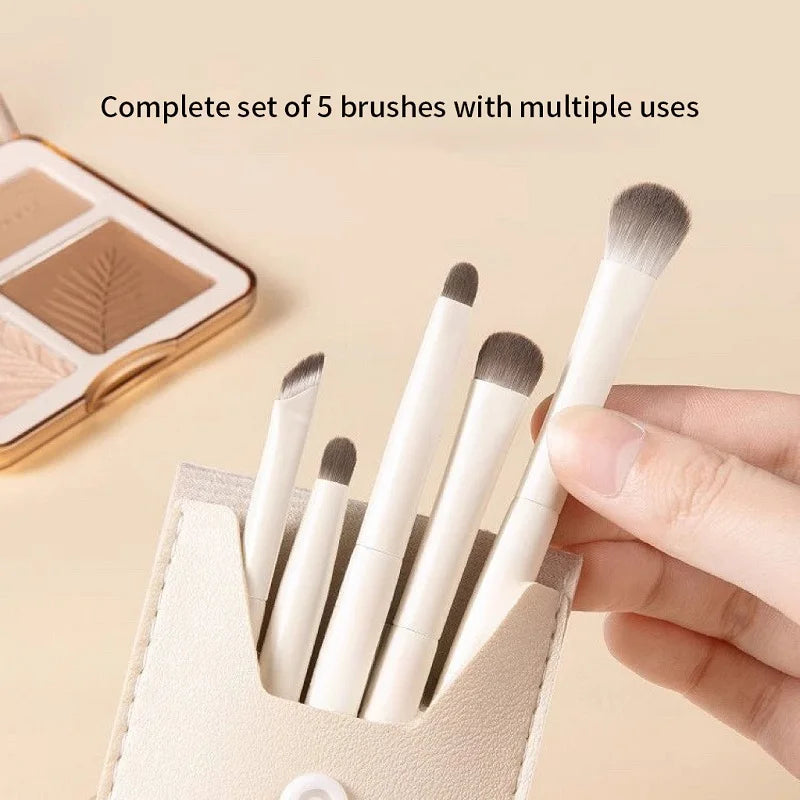 Natural Eye Makeup Brush Set – 5/8/10 Pcs