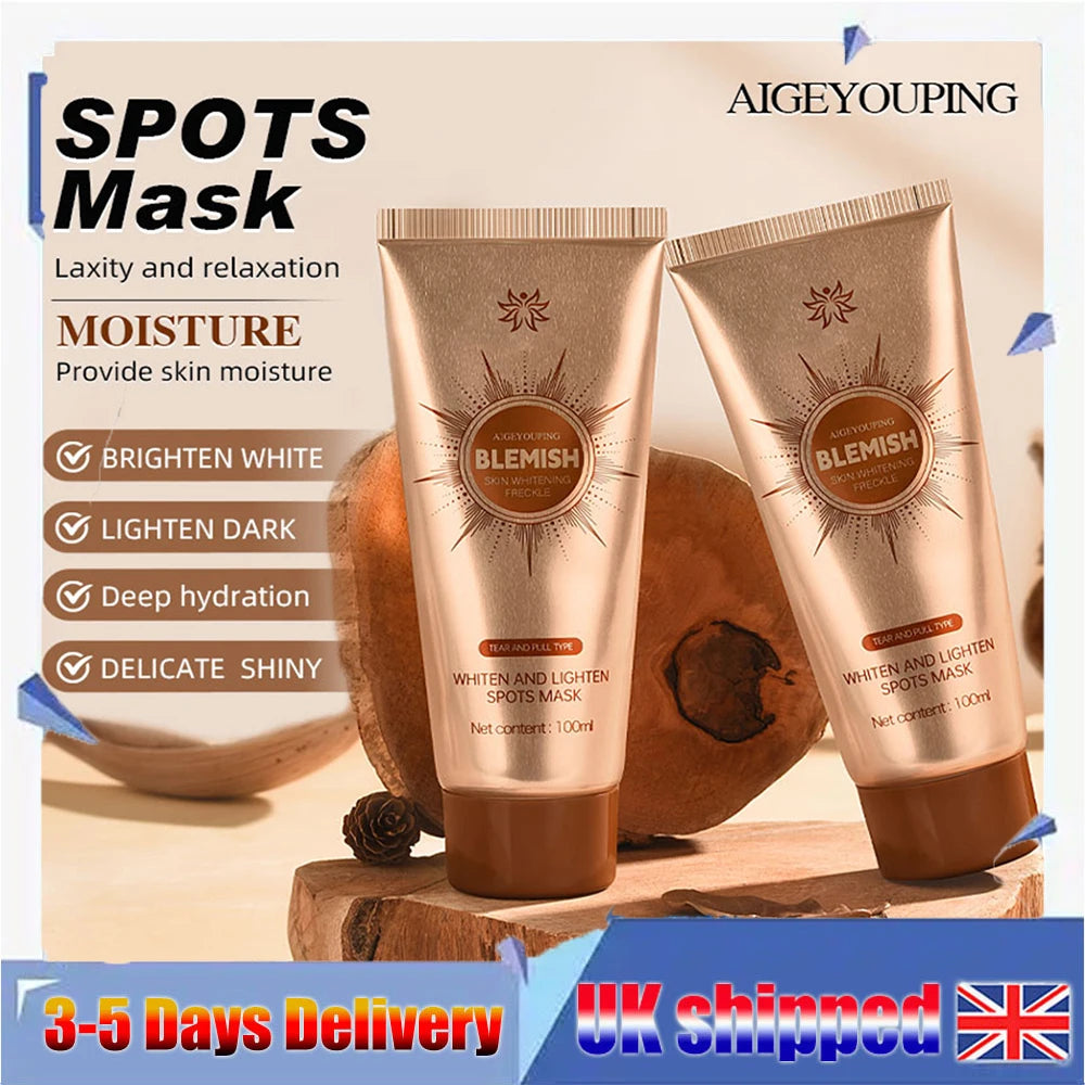 100ml Whitening Tear-Off Mask – Deep Cleansing & Pore Refining