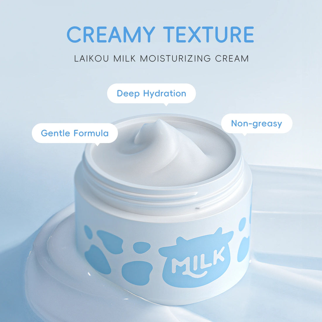 LAIKOU Milk Skincare Travel Set – Hydration & Brightening