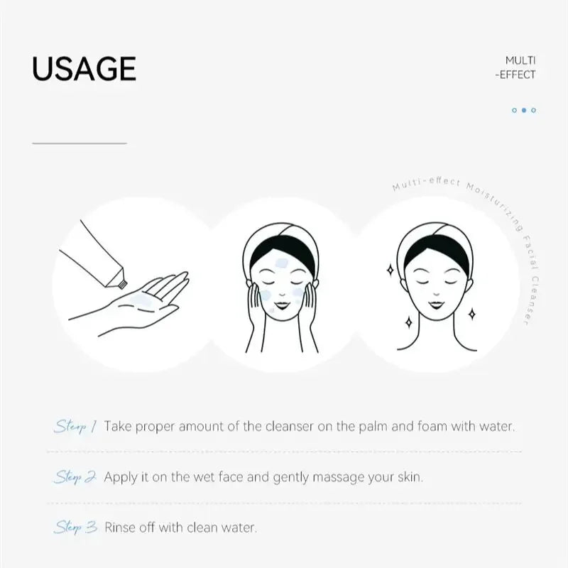 Deep Cleansing Facial Foam – Blackhead & Acne Control