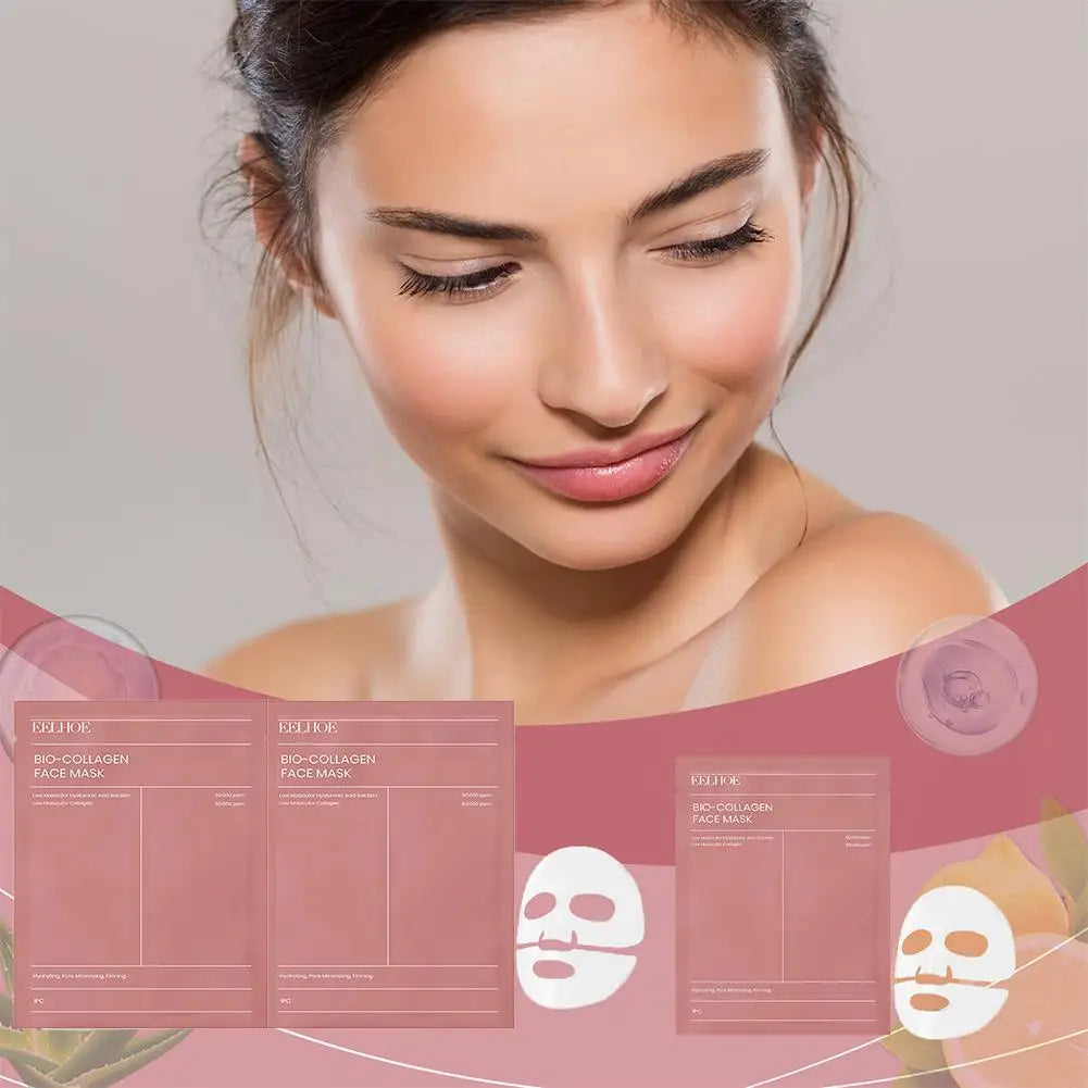 Bio Collagen Face Mask – Hydrating, Firming & Brightening Skin Care