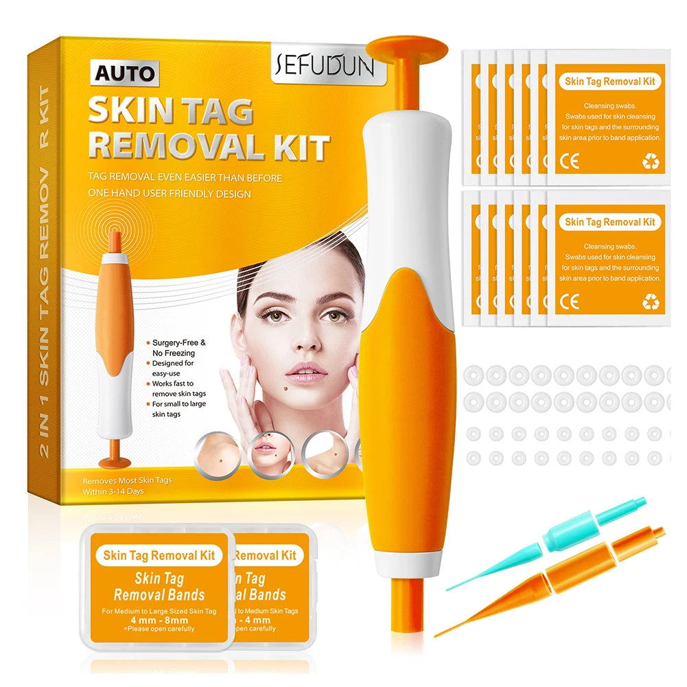 Auto Micro Skin Tag Remover – 2-in-1 Mole & Wart Removal Kit