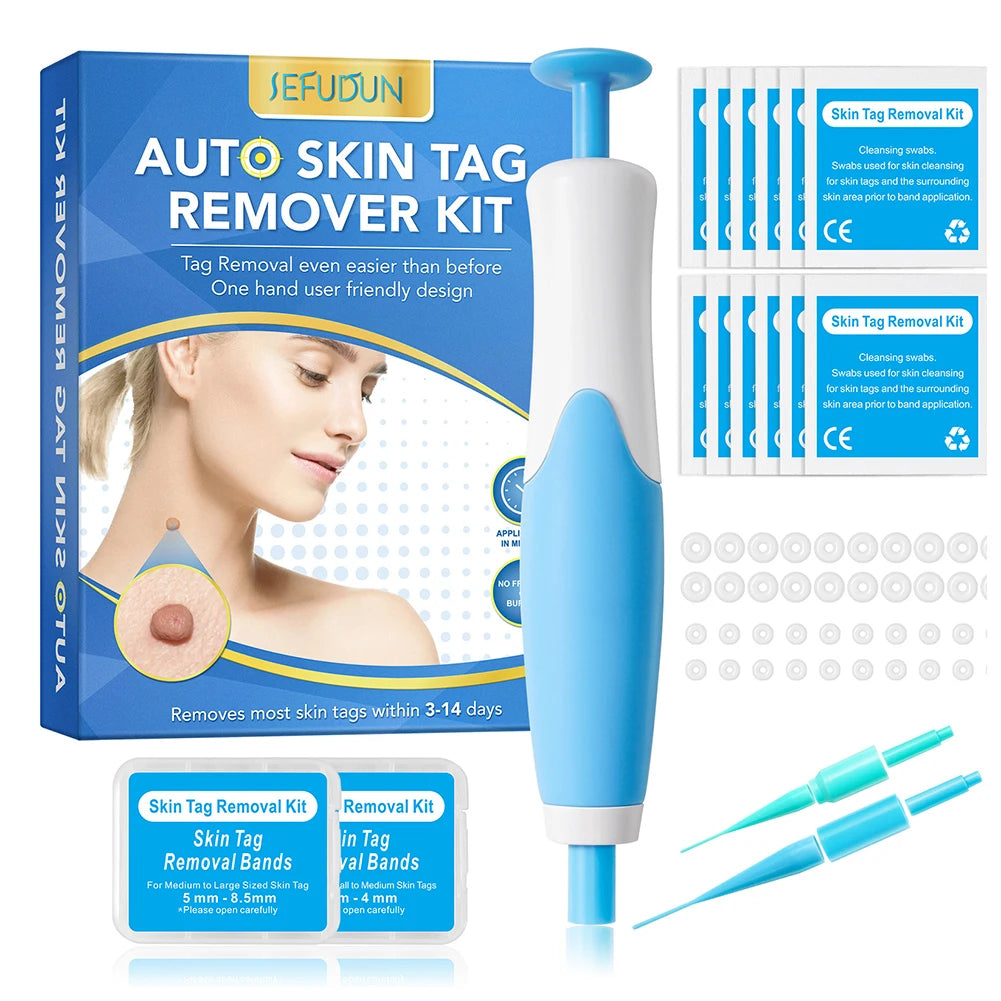 Auto Micro Skin Tag Remover – 2-in-1 Mole & Wart Removal Kit