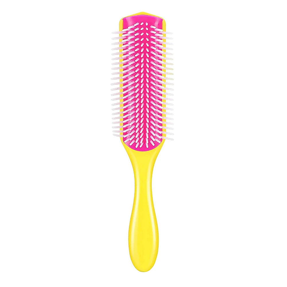 9-Row Detangling Hair Brush – Scalp Massager & Hair Comb