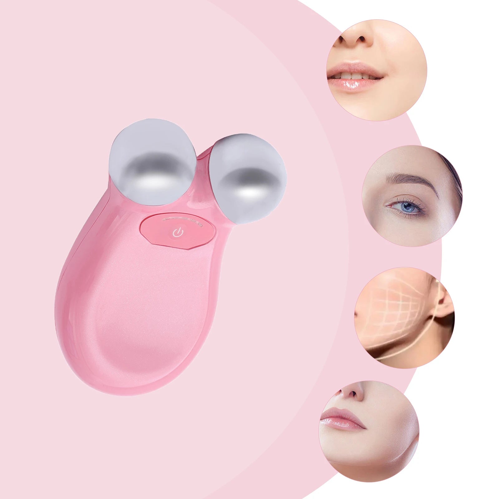 Microcurrent Facial Massager – 5-Level Face Lift & Skin Rejuvenation