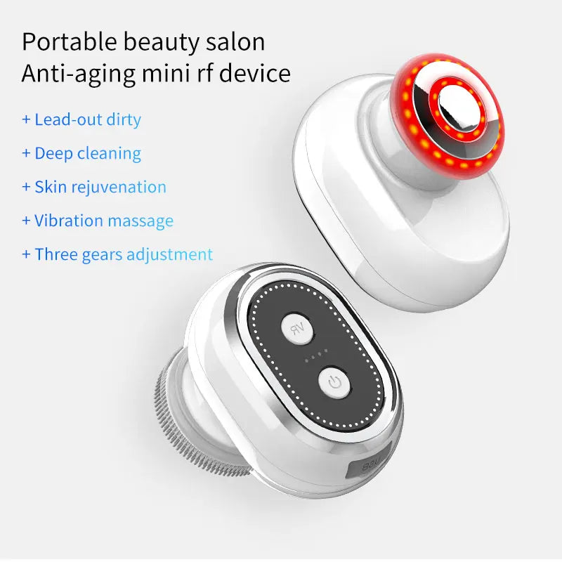 KAKUSAN RF 1MHz Mini Vibration Face Cleaning & Uplifting Device