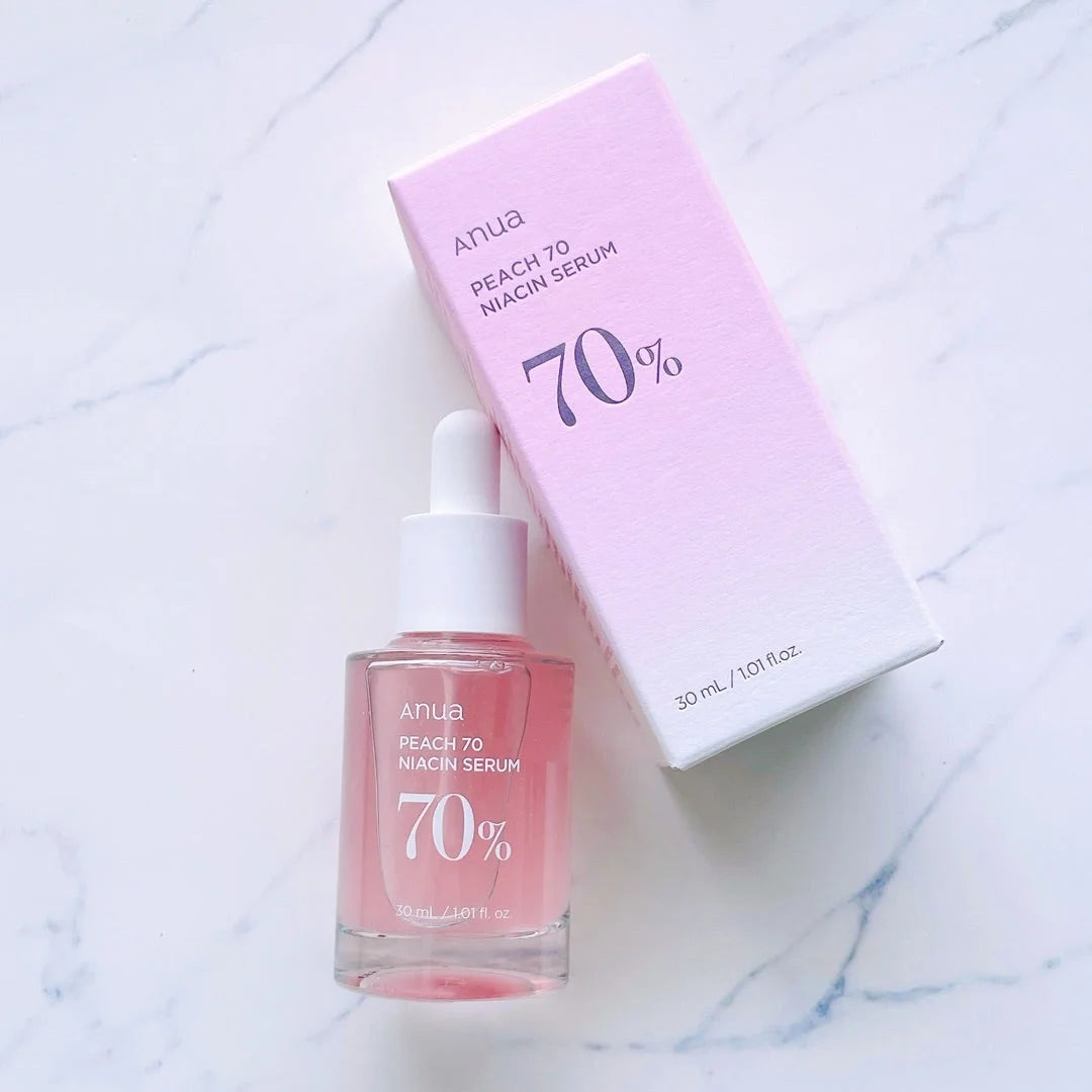 Anua Peach 70 Niacinamide Serum – Moisturizing & Skin Improving