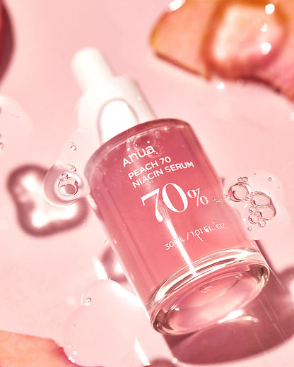 Hoygi Peach 70% Niacinamide Brightening & Hydrating Essence – 30ml