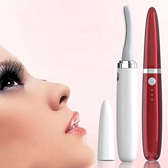 2-in-1 Heated Lash Curler & Brow Shaper – No Pull, No Breakage