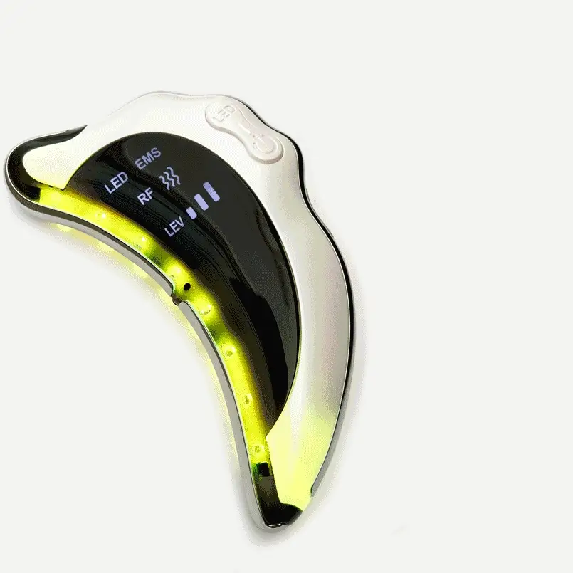 Sculpt & Glow Gua Sha 2.0 – EMS & LED Tech for Lifted Skin