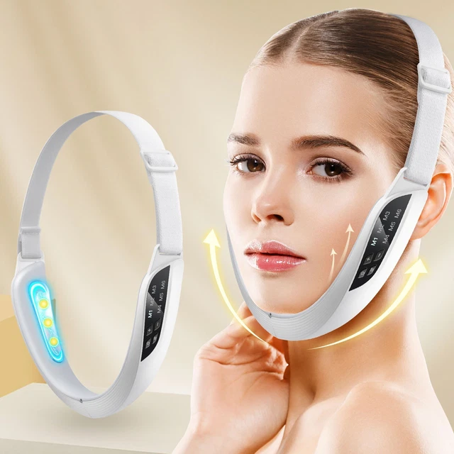 LED Infrared Face Lift Belt – Chin Slimming & Jawline Shaping
