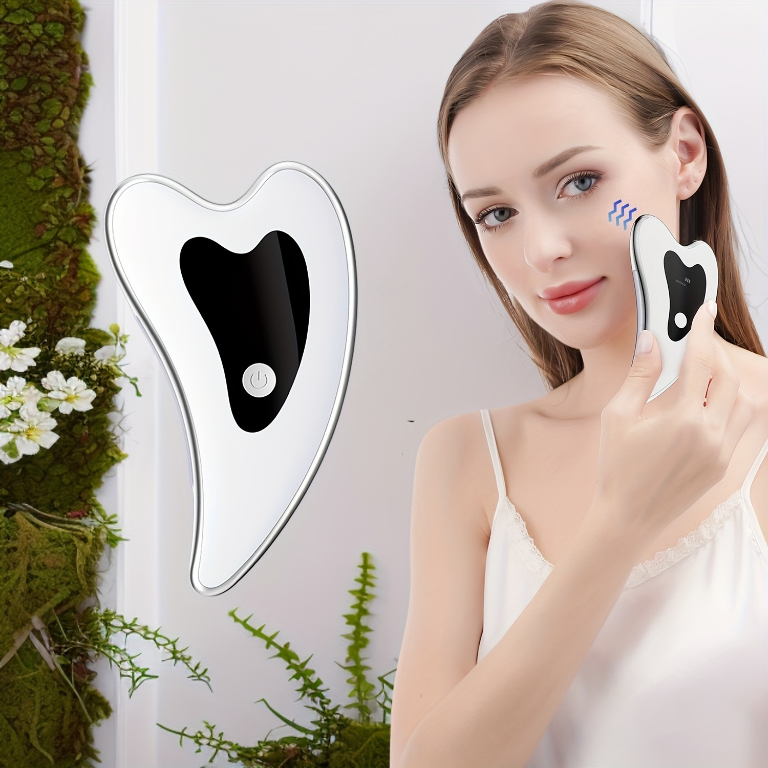 Sculpt & Glow Gua Sha 2.0 – EMS & LED Tech for Lifted Skin