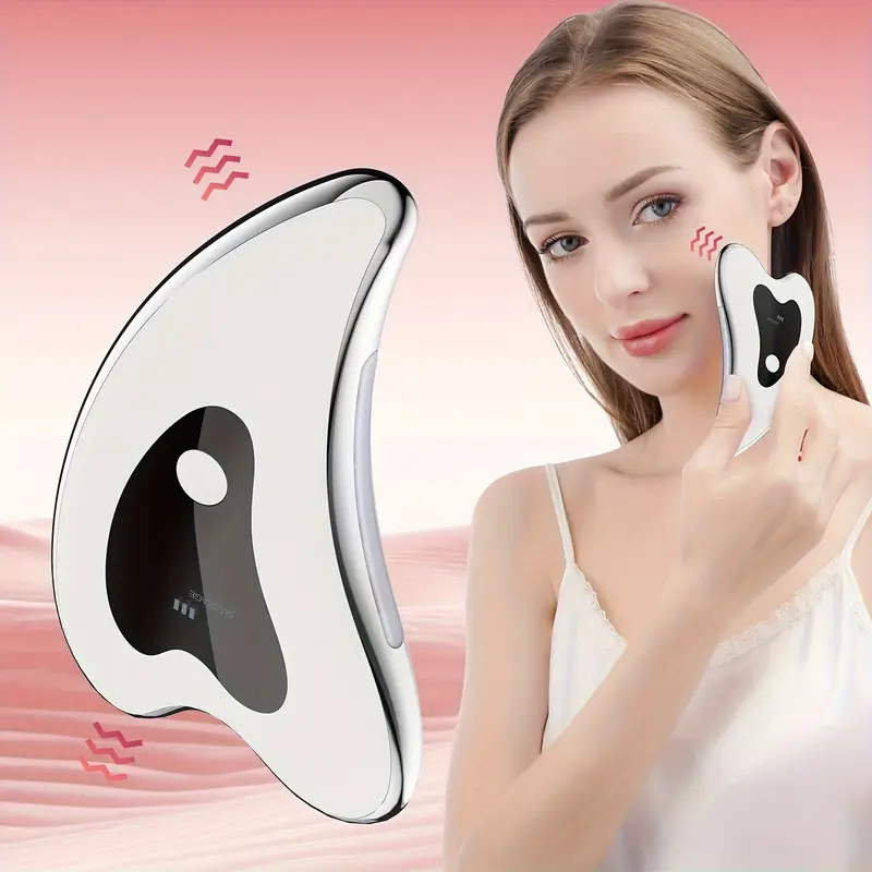 Sculpt & Glow Gua Sha 2.0 – EMS & LED Tech for Lifted Skin